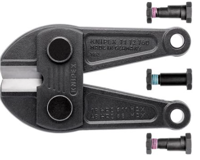Knipex Reservekop voor 71 72 760 compleet met schroeven - 7179760