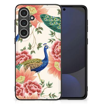 Dierenprint Telefoonhoesje voor Samsung Galaxy S24 FE Pink Peacock