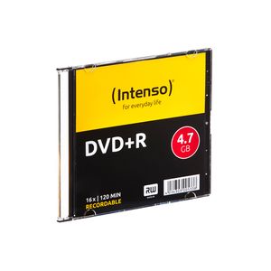 Intenso 4111652 DVD+R disc 4.7 GB 10 stuk(s) Slimcase