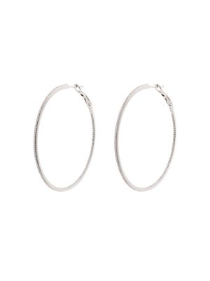 Dana Rebecca Designs créoles en or 14ct à détails de diamants - Argent