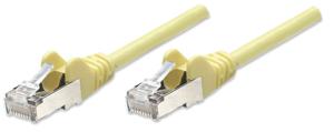 Intellinet 330718 RJ45 Netwerkkabel, patchkabel CAT 5e SF/UTP 7.50 m Geel 1 stuk(s)