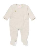 HEMA Newborn boxpakje met voetjes ecru (ecru)