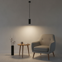 Lyora Strakke hanglampAila zwart - 9419422