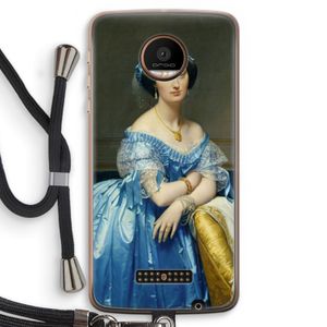 Eleonore: Motorola Moto Z Force Transparant Hoesje met koord
