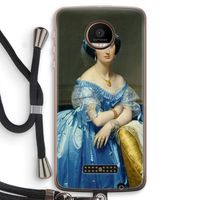 Eleonore: Motorola Moto Z Force Transparant Hoesje met koord