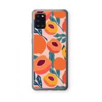 Perzik: Samsung Galaxy A31 Transparant Hoesje