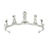Metalen tiara Royal Caroline