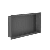 Wandnis Aloni Inbouw | 60x30x7 cm | 1 vak | Gun metal
