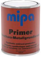 Mipa primer, chromaatvrij, kh-zinkfosfaatgrondverf met goede corrosie bescherming primer 1ltr. gray