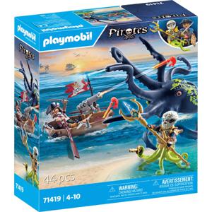 PLAYMOBIL PLAYMOBIL Pirates Gevecht Tegen de Reuzenoctopus 71419