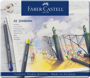 Kleurpotloden Faber-Castell Goldfaber set ÃƒÆ' 48 stuks assorti