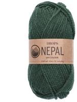 Drops Nepal Uni Colour 8921 Donkere Klimop