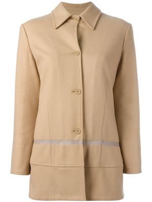 Helmut Lang Pre-Owned veste boutonnée - Tons neutres