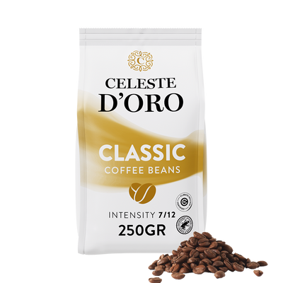 Celeste d&apos;Oro - koffiebonen - Finest Classic (250 gram)