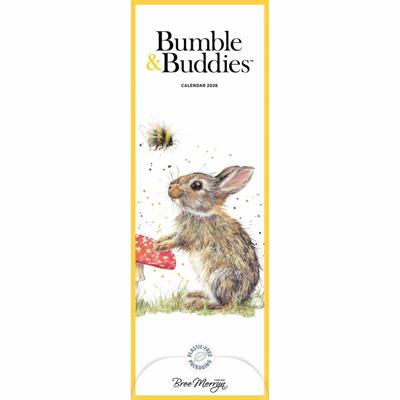 Bree Merryn, Bumble and Buddies Slimline Kalender 2026