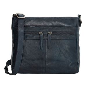 Beagles Leather Schoudertas Maspalomas Navy
