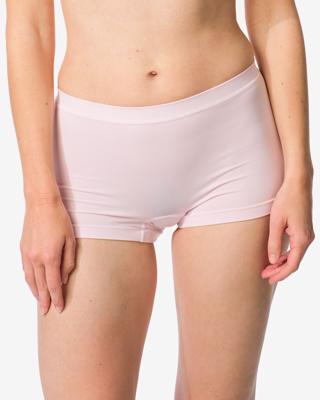 HEMA Damesboxer naadloos micro lichtroze (lichtroze)