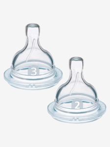 Philips AVENT 2 spenen voor pasgeboren baby's, Anti-colic-speen, 0m+