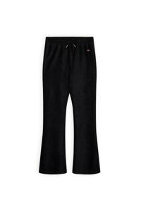 NoBell Meisjes flair broek velvet rib - Sady - Zwart