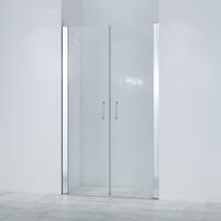 Marenza Neptune Pendeldeur - 120x200cm - 6mm veiligheidsglas - anti kalk - chroom SKII622SALOON-120