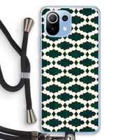 Moroccan tiles: Xiaomi Mi 11 Lite Transparant Hoesje met koord
