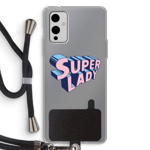 Superlady: OnePlus 9 Transparant Hoesje met koord