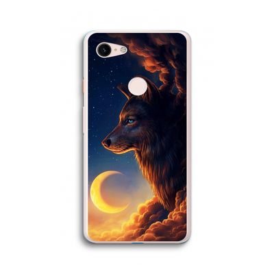 Night Guardian: Google Pixel 3 XL Transparant Hoesje