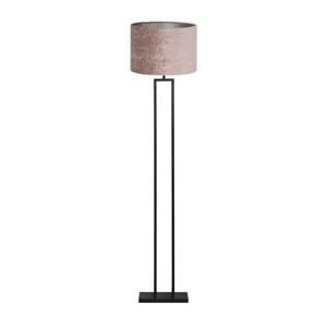 Light & Living Vloerlamp Shiva|Gemstone - Zwart|Oud roze - Ø40x170cm