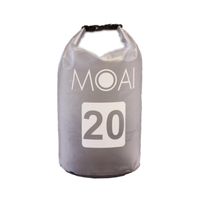 Moai Waterdichte Tas 20 Liter - Grijs