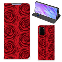 Samsung Galaxy S20 Plus Smart Cover Red Roses - thumbnail