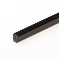 Inleg trapstrip pvc ts 11x8 zwart