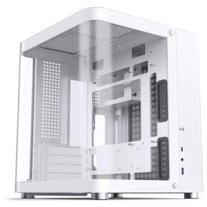 Jonsbo TK-1 2.0 Tempered Glass Micro-tower PC-behuizing Wit