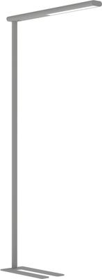 MAULjet vloerlamp, LED, zilver