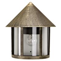 Albert Buitenlamp platToit 30cm - brons-bruin - 653222