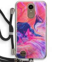 Earth And Ocean: LG K10 (2017) Transparant Hoesje met koord