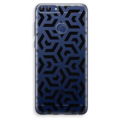 Crazy pattern: Huawei P Smart (2018) Transparant Hoesje