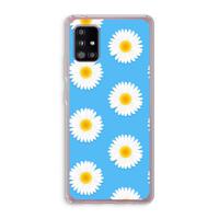 Margrietjes: Samsung Galaxy A51 5G Transparant Hoesje