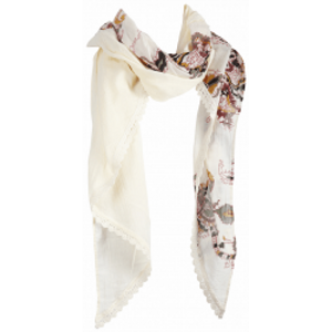 Dept Shawl - Boho Crinkle - Off White