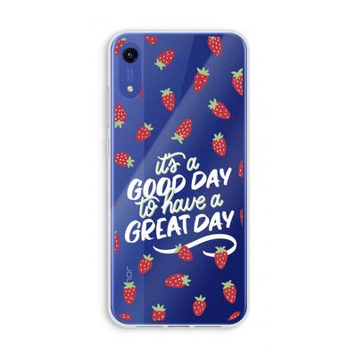 Don't forget to have a great day: Honor Play 8A Transparant Hoesje