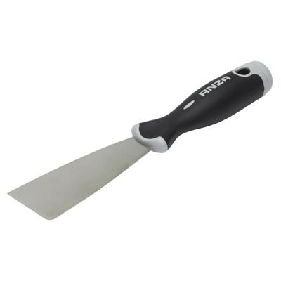 ANZA professionele RVS plamuurmes met softgrip - 50 mm