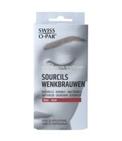 Swiss O.Par Swiss o. par wenkbrauwverf set bruin - thumbnail
