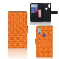 Xiaomi Mi Mix 2s Telefoon Hoesje Batik Oranje