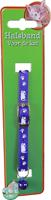 Boon kattenhalsband nylon muis paars Gebr. de Boon - Gebr de boon