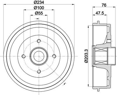Remtrommel 8DT355303321