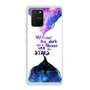 Stars quote: Samsung Galaxy S10 Lite Transparant Hoesje