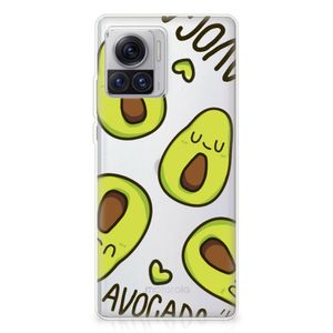 Motorola Moto X30 Pro Telefoonhoesje met Naam Avocado Singing