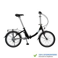 Beixo Vouwfiets Compact Lage Instap met cardanas Zwart - thumbnail