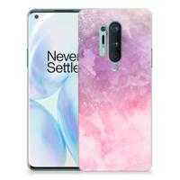 Smartphone hoesje OnePlus 8 Pro Pink Purple Paint