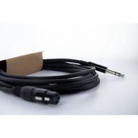 Cordial EM 3 FV XLR Verbindingskabel [1x XLR-bus 3-polig - 1x Jackplug male 6,3 mm (stereo)] 3 m Zwart - thumbnail
