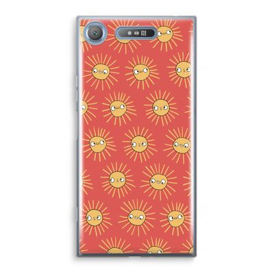Zon: Sony Xperia XZ1 Transparant Hoesje
